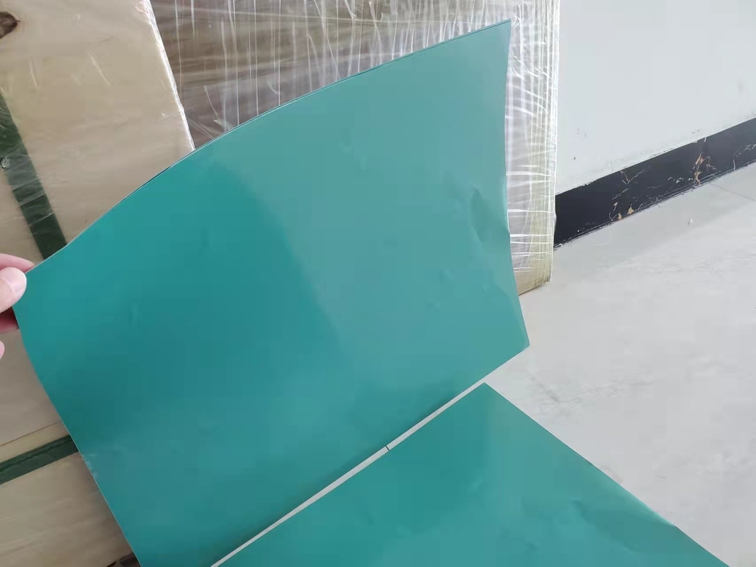 Green Finish CTCP Aluminium Offset Printing Plates Min Size 400x300mm