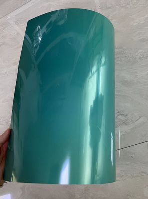 0.15mm Green Custom Size PS Printing Plate For Store Plates Flat At Normal Temperature