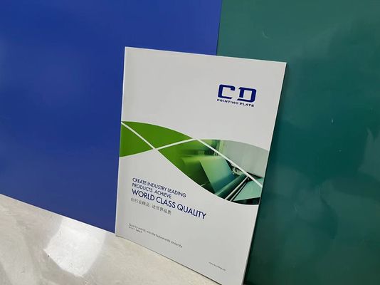 Single Coat Positive PS Printing Plate With 80-100 MJ/cm² Imaging Energy And 220°C Plate Baking For Offset Printing