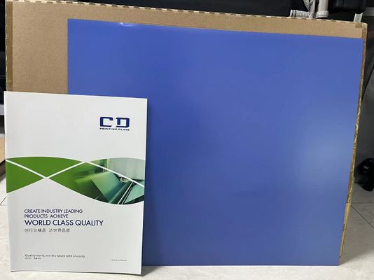 Single Layer Positive CTCP Printing Plate with 40-50mj/cm2 Exposure Energy for Newspaper Printing