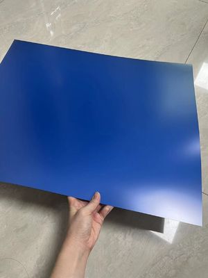 Blue Coating Thermal CTP Plate With 1350 Mm Maximum Coil Width For 350000 Impressions Unbaked Offset Printing