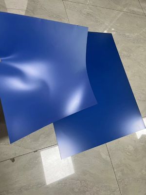 Ordinary Ink Or UV Ink Blue Offset Print Double Layer CTP Plate with Double Coat Process
