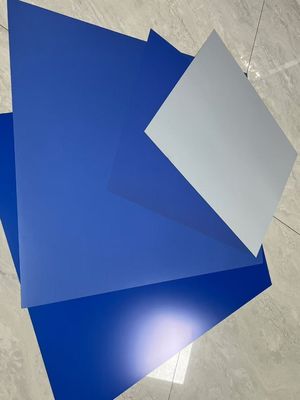 1030*800*0.30mm Blue Aluminum Thermal CTP Plate For Magazines Books Newspapers