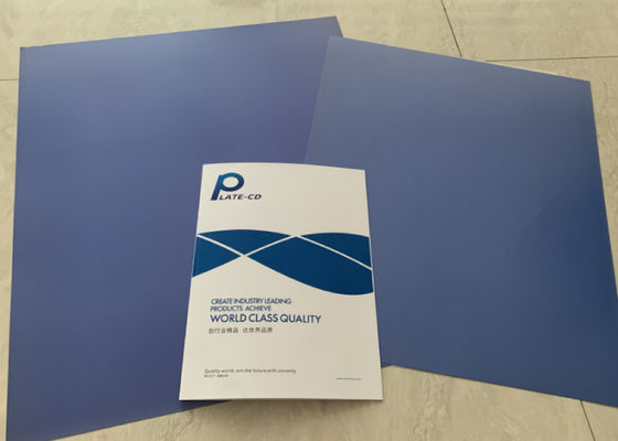 1650mm Blue Thermal CTP Plate for Offset Printing 25±5s Development