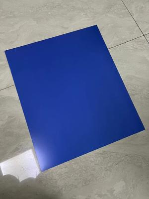 Blue Double Layer CTP Plate With 350000 Impressions Unbaked Run Length