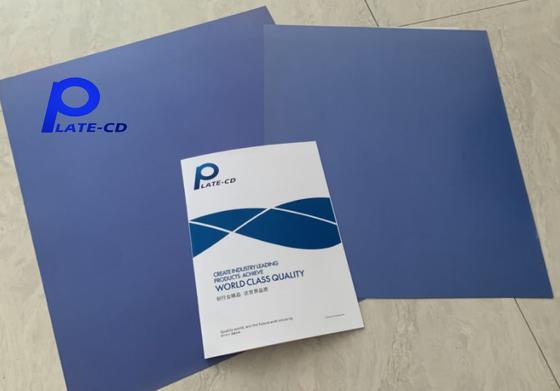 CTCP Printing Plates With 120-140mJ/cm2 Laser Energy And Positive Style For Offset Printing