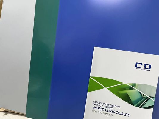 Aluminum Material CTCP Plate UV CTP Plate with 400-410nm UV Laser for 100000~200000 Impressions